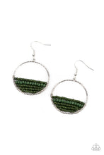 Load image into Gallery viewer, Head-Over-Horizons Green Earrings