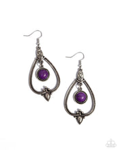 Load image into Gallery viewer, Rocky Mountain Royalty Purple Earrings