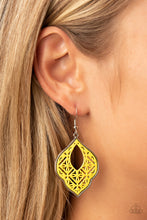 Load image into Gallery viewer, Thessaly Terrace Yellow Earrings