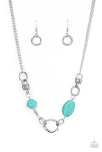 Load image into Gallery viewer, Sonoran Solo Blue Necklace