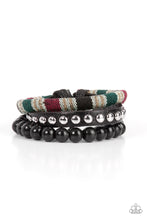Load image into Gallery viewer, Loom Zoom Black Urban Bracelet