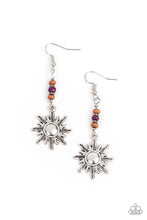 Load image into Gallery viewer, Sunshiny Days Purple Earrings