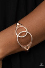 Load image into Gallery viewer, Scope of Expertise Rose Gold Hinged Bracelet