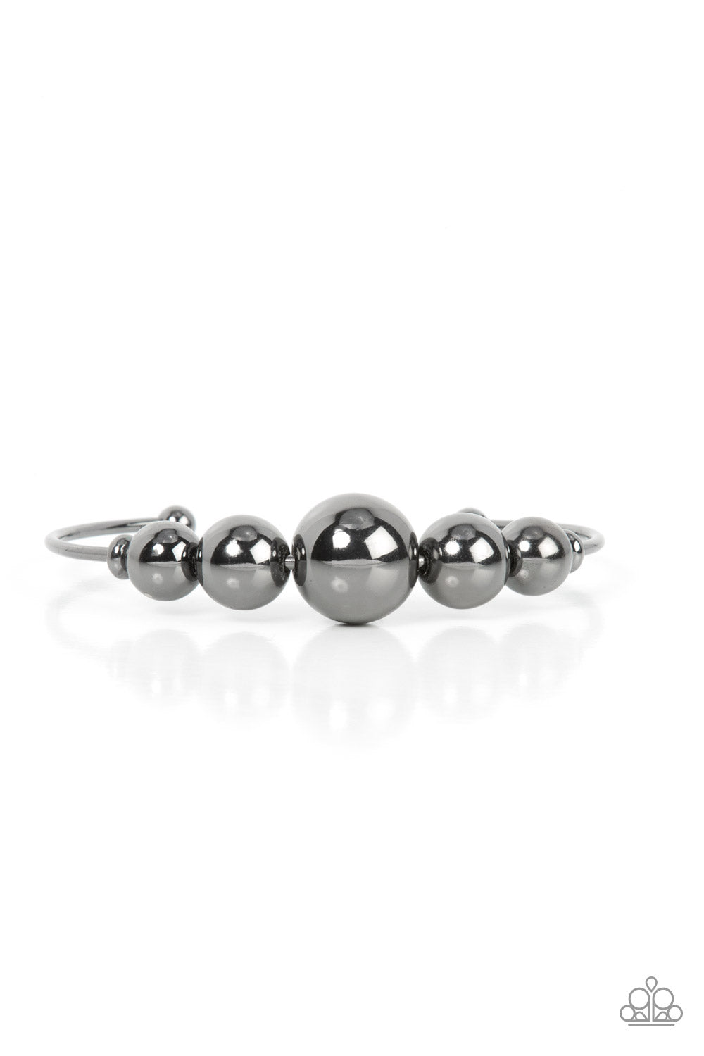 Bead Creed Black Cuff