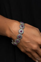 Load image into Gallery viewer, Welcome to the Color Wheel Purple Bracelet