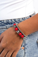 Load image into Gallery viewer, Walk This SWAY Red Bracelet