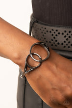 Load image into Gallery viewer, Scope of Expertise Black Hinged Bracelet