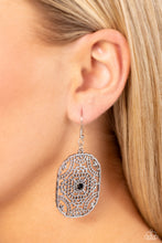 Load image into Gallery viewer, Greco-Roman Romance Black Earrings