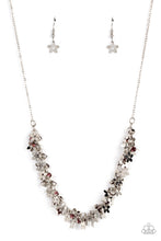 Load image into Gallery viewer, Fearlessly Floral Purple Necklace