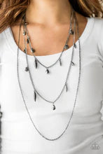 Load image into Gallery viewer, Bravo Bravado Black Necklace