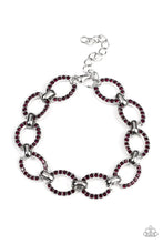 Load image into Gallery viewer, Date Night Debonair Purple Bracelet