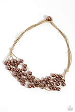Load image into Gallery viewer, Yacht Catch Brown Necklace
