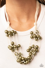 Load image into Gallery viewer, Yacht Catch Green Necklace