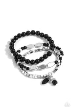 Load image into Gallery viewer, Redefined Romance Black Bracelets