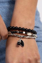 Load image into Gallery viewer, Redefined Romance Black Bracelets