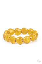 Load image into Gallery viewer, GLAZE a Trail Yellow Bracelet