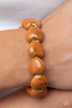 Load image into Gallery viewer, GLAZE a Trail Orange Bracelet