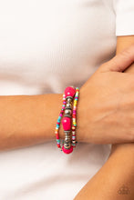 Load image into Gallery viewer, Confidently Crafty Pink Bracelet