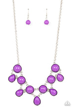 Load image into Gallery viewer, Very Valley Girl Purple Necklace