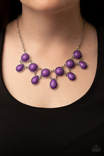 Load image into Gallery viewer, Very Valley Girl Purple Necklace