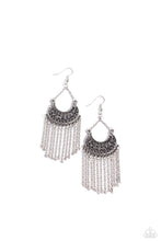 Load image into Gallery viewer, Greco Goddess Silver Earrings