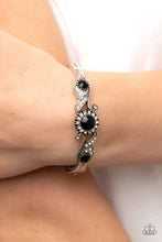 Load image into Gallery viewer, Expert Elegance Black Hinged Bracelet