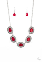 Load image into Gallery viewer, Sunshiny Shimmer Red Necklace