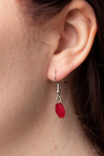 Load image into Gallery viewer, Sunshiny Shimmer Red Necklace