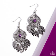 Load image into Gallery viewer, Desert Canopy Purple Earrings
