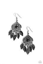 Load image into Gallery viewer, Desert Canopy Black Earrings