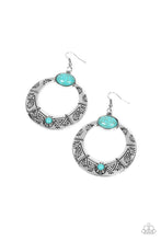 Load image into Gallery viewer, Garden Glyphs Blue Earrings