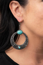 Load image into Gallery viewer, Garden Glyphs Blue Earrings