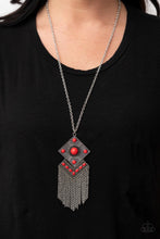 Load image into Gallery viewer, Kite Flight Red Necklace