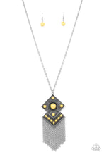 Load image into Gallery viewer, Kite Flight Yellow Necklace