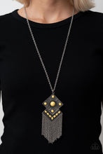 Load image into Gallery viewer, Kite Flight Yellow Necklace