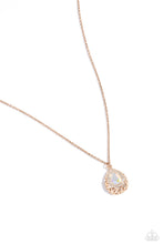 Load image into Gallery viewer, Gracefully Glamorous Rose Gold Necklace