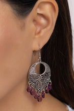 Load image into Gallery viewer, Prismatically Prairie Purple Earrings