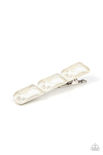 Load image into Gallery viewer, Gemstone Glimmer White Hair Clip