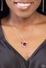 Load image into Gallery viewer, Prismatic Projection Red Necklace