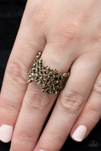 Load image into Gallery viewer, Sizzling Shimmer Brass Ring