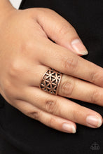 Load image into Gallery viewer, Gardenia Gazebo Copper Ring