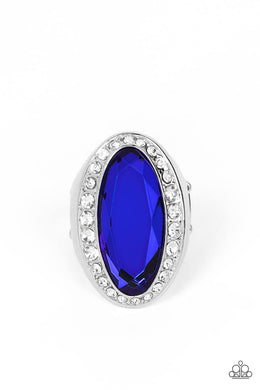 Believe in Bling Blue Ring