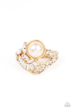 Load image into Gallery viewer, SELFIE-Made Millionaire Gold Skinny Band Ring