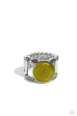 Clairvoyantly Cat’s Eye Green Ring