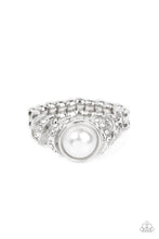 Load image into Gallery viewer, Selfie Status White Skinny Band Ring