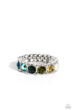 Load image into Gallery viewer, Taming Twilight Green Skinny Band Ring