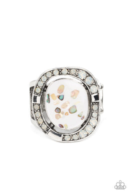 Beach Bijou White Ring
