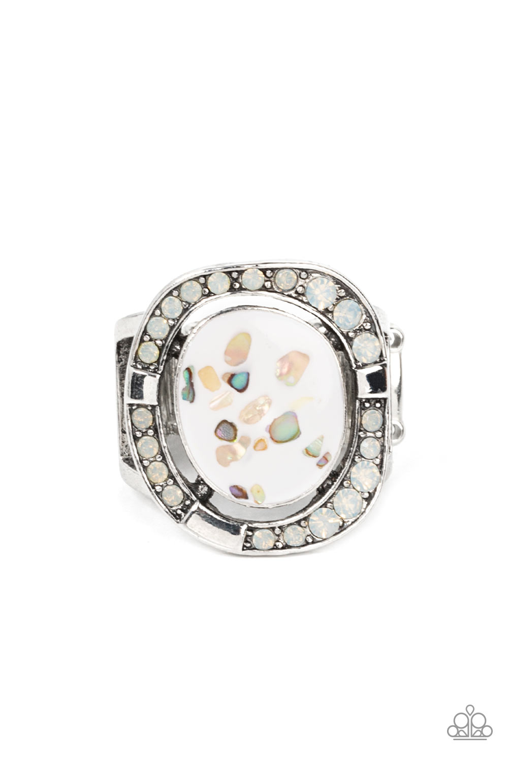 Beach Bijou White Ring