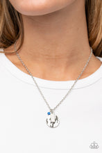 Load image into Gallery viewer, Minimal EFFORTLESS Blue Necklace