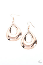 Load image into Gallery viewer, Laid-Back Leisure Rose Gold Earrings